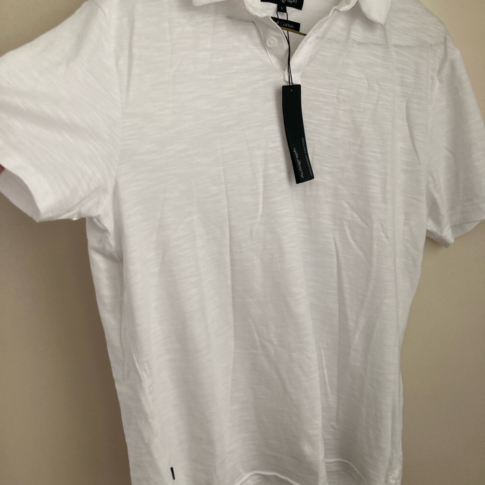 White Men's Polo Shirt